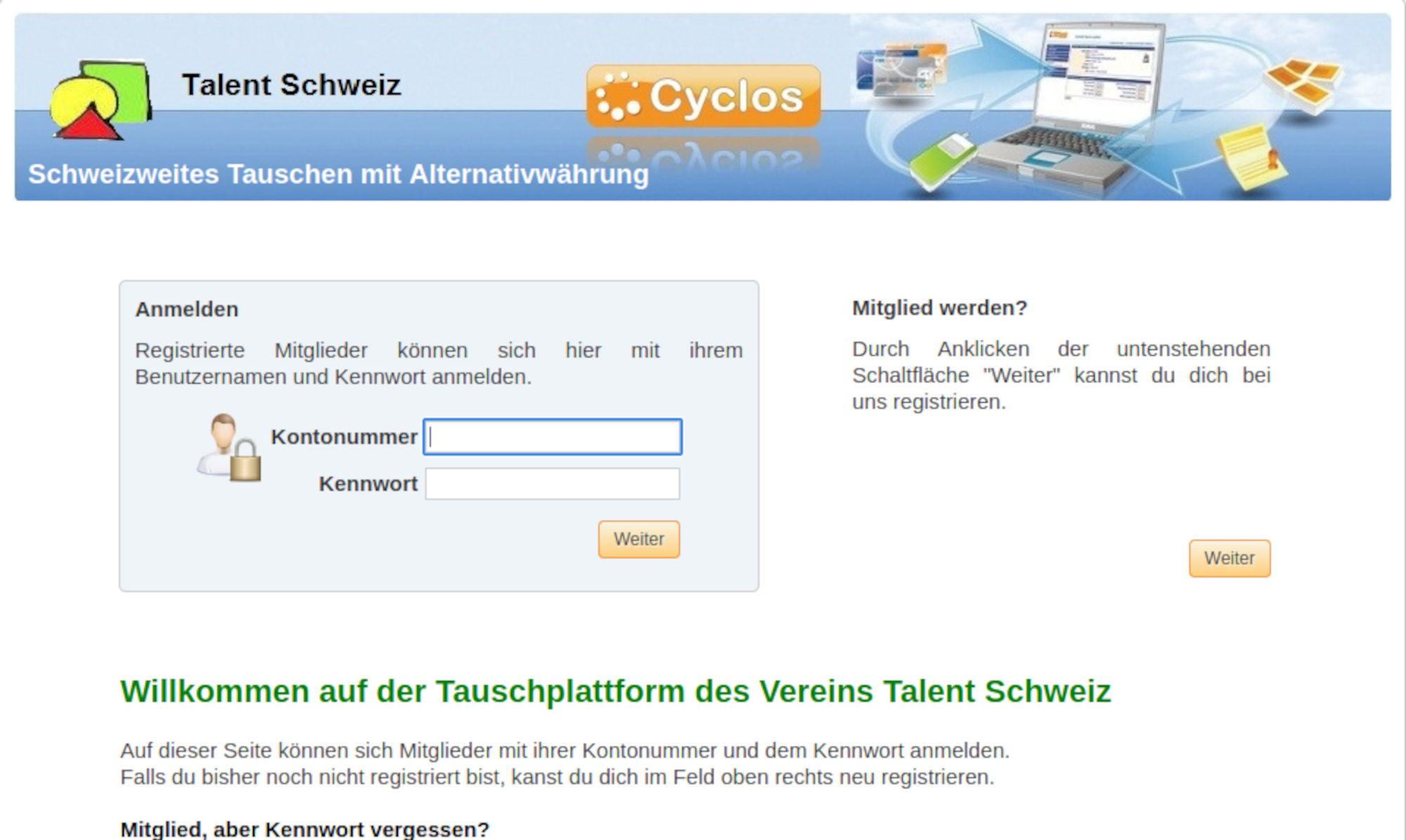 Cyclos Web